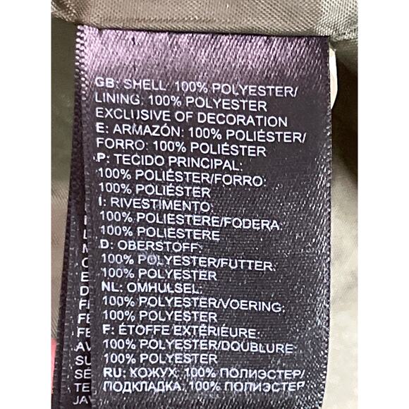 The North Face Women’s XXL Waterproof Windbreaker Jacket Olive Green Hooded - Picture 4 of 8